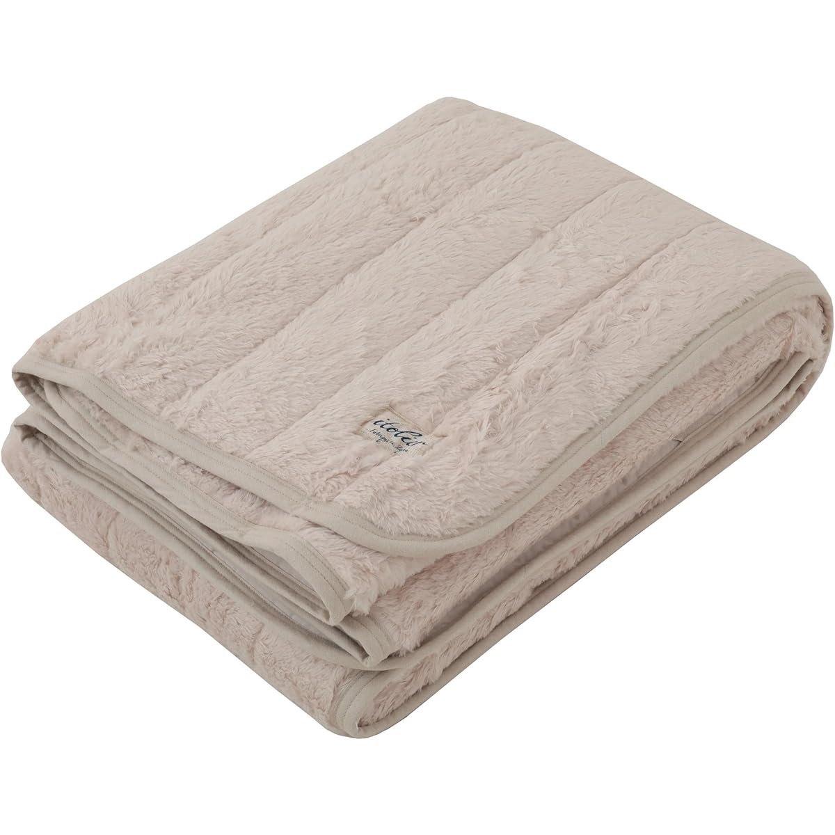 nishikawa [Nishikawa] Warm pad 100% cotton (fuzz part) Double Itelier Plain Beige PM27232058BE