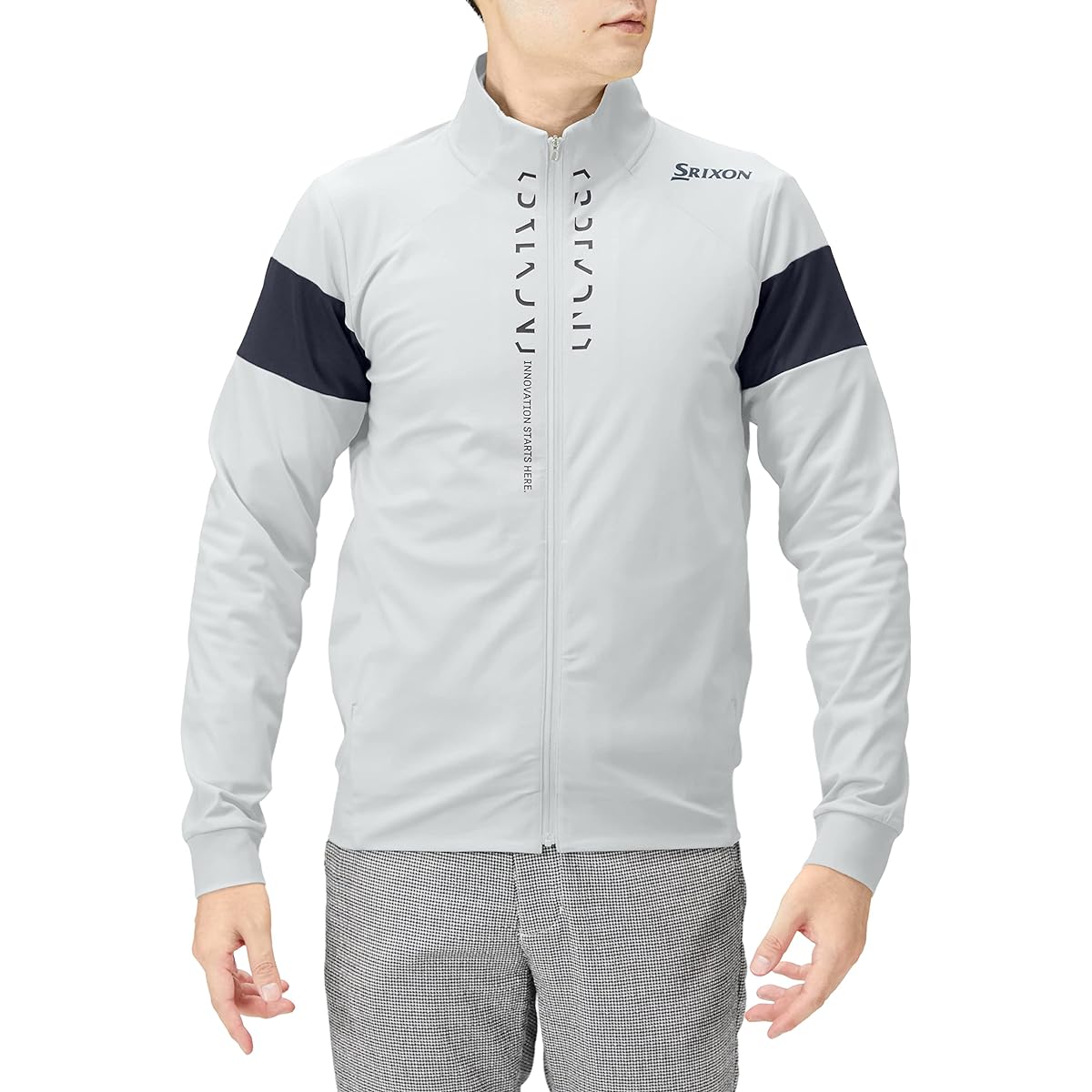[SRIXON] 22 Fall/Winter Model Golf Cut and Sew [Co-developed with Matsuyama Pro] Professional Model Sweat Absorbent Stretch UV Care Men's