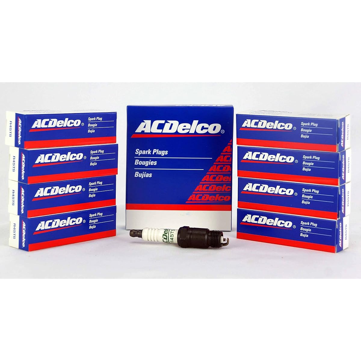 ACDELCO R45TS Professional conventional spark plug (8 packs)
