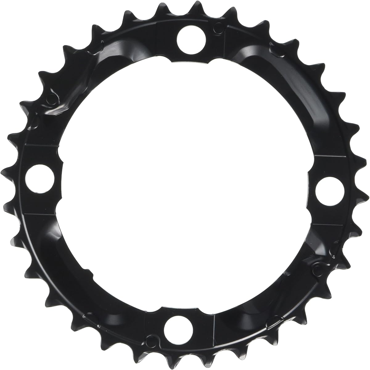 Shimano FCM590 FC-M590-L/M591-L Chainring with hook teeth (Black) Y1LD980