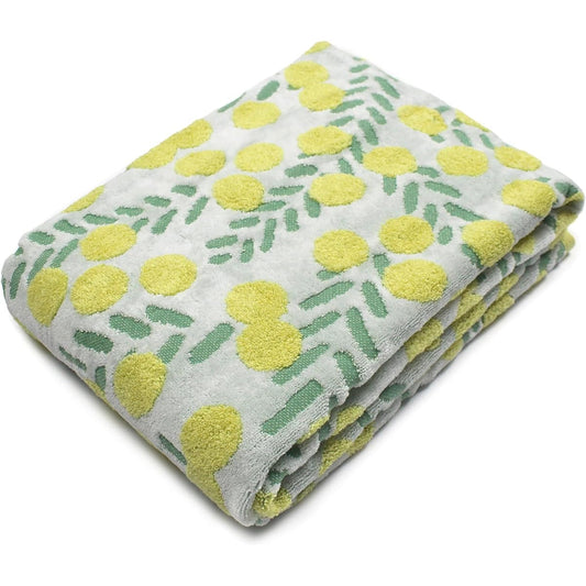 Imabari Towel Iori mimosa Bath Towel (White)