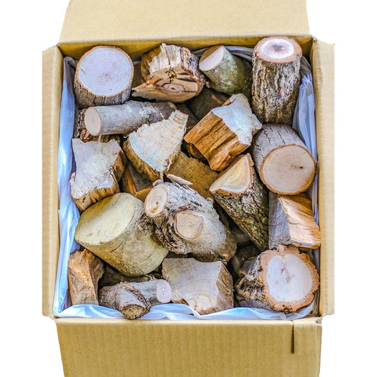 G.G.N. Koro Firewood 5kg Hardwood/Conifer Mix Made in Ehime Prefecture Camping Outdoor Bonfire Approx. 29.5x28.5x28.5cm Case