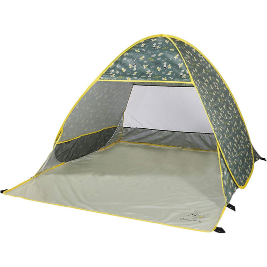 Pearl Metal Captain Stag Disney Tent One-Touch Tent Beach Tent Pop-up Tent Duo UV [For 2 People] Approximately 1.4 tatami 6 pegs and carry bag included MA-1085/MA-1086