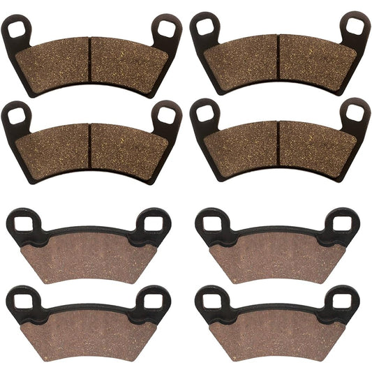 Caltric Front & Rear Brake Pad Polaris Ranger XP 900 2013-2016