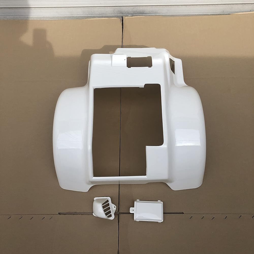 Not Brand New Gyro Canopy TA02 Engine Cover Cowl Exterior Rear Fender