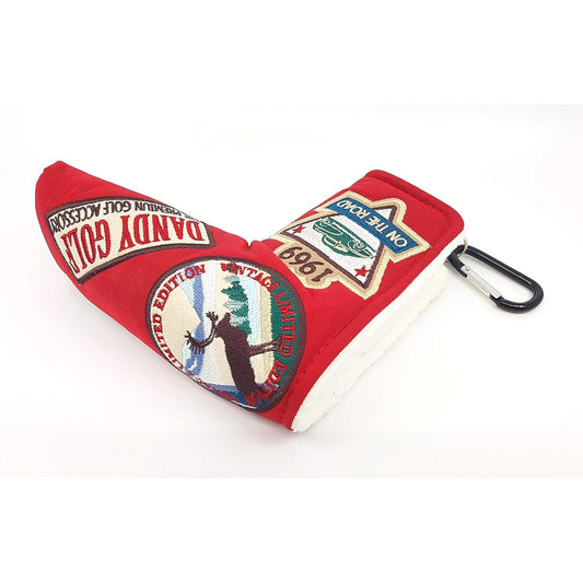 DANDY GOLF Golf Putter Cover Blade Type Pin Type Applicable Head Cover Magnetic Closure [Parallel Import]