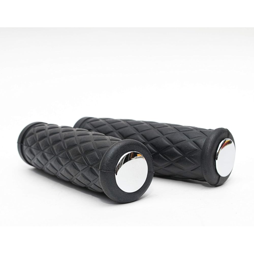 Diamond grip black for Harley 1 inch nice motorcycle...