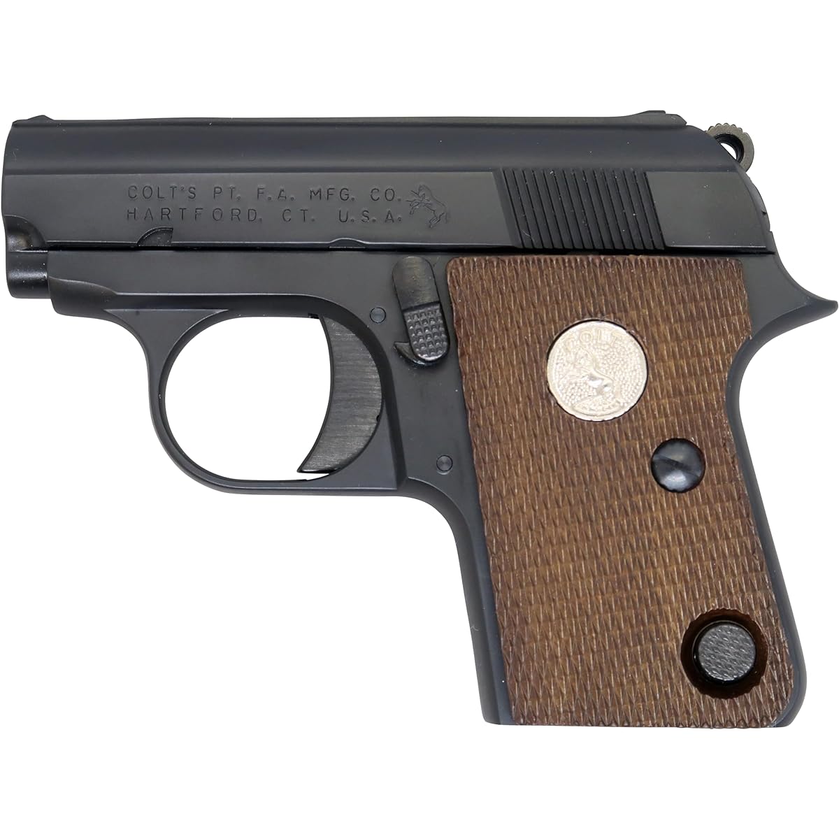 Marushin Colt 25 Auto Matte Black ABS Model Gun Completed Product Ignition Type