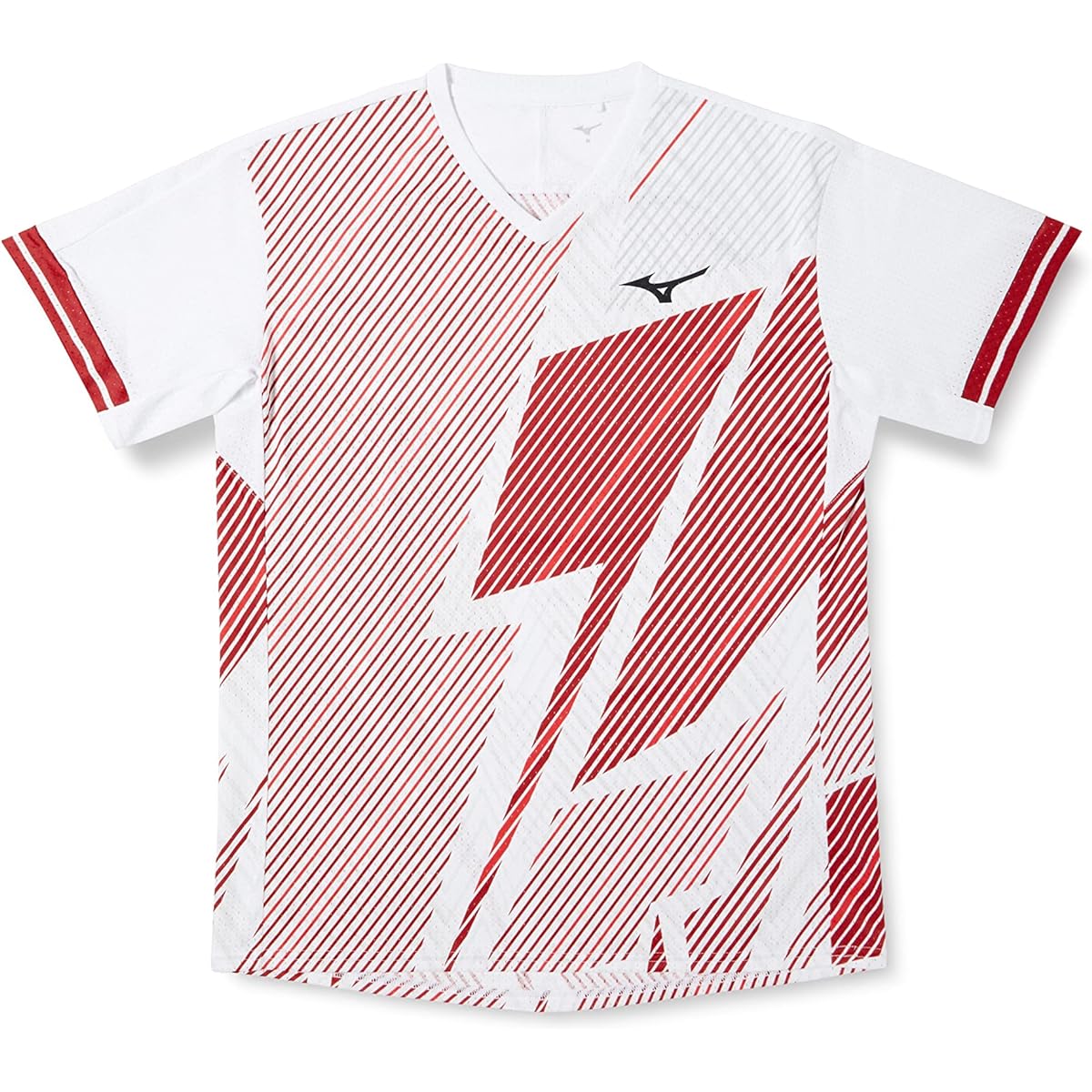 [Mizuno] Badminton Wear Dry Aeroflow Game Shirt Keep Light Highly Ventilated Dynamotion Fit 72MA2000