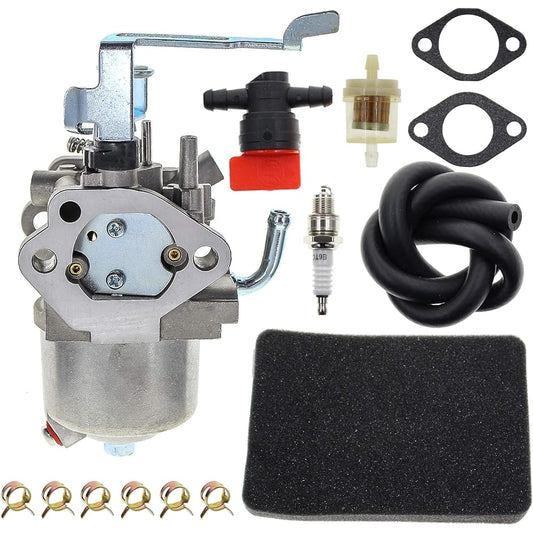 MOTOALL EX30 Carburetor 279-62364-20 279-62364-00 Subaru Robin EX30 Engine Carb Mikuni RGX4800 RGN5100 279-62304-40 279-40 62304 -30 Stens 058-161 with fuel hose shutoff valve.