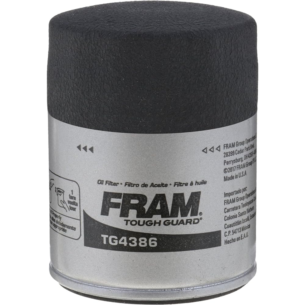 FRAM TOUGH GUARD TG4386 15K miles Changed interval spin -on oil filter