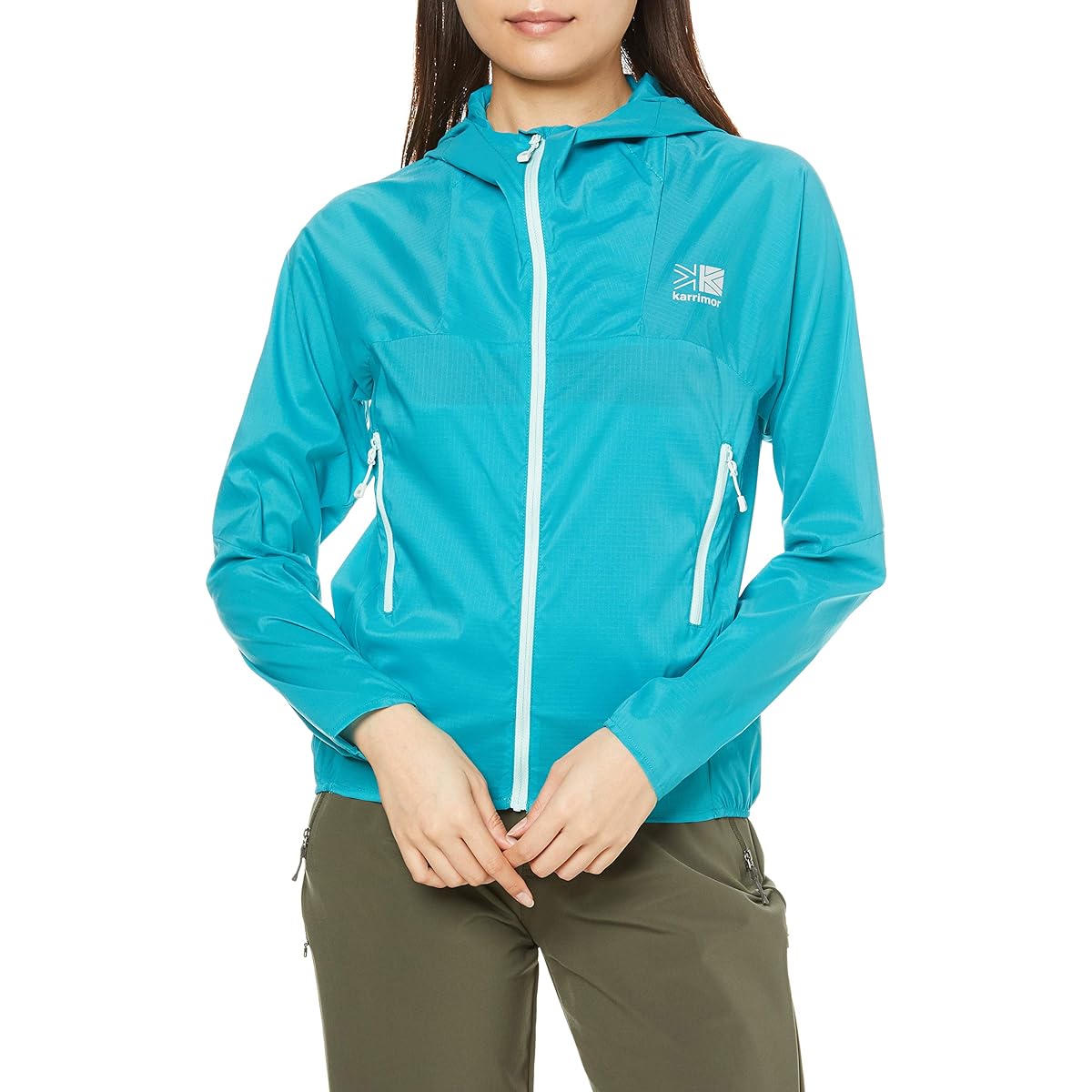 [Karimar] Women's Outerwear Wind Shell Hoodie W's