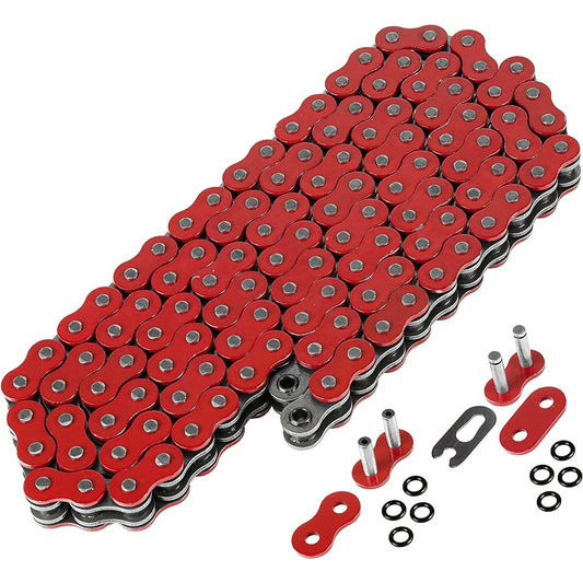 Caltric O-Ring Drive Chain Compatible with Honda Atc350X Atc-350X 350X 1985 1986 Red