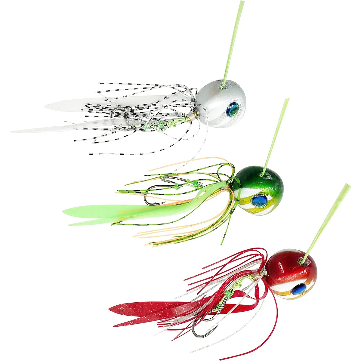 TOTOMOKA Tairaba Tairaba 3 Piece Set Three Colors 40g 60g 80g 100g 120g 150g 180g 200g Floating Type Luminous Tairaba Tairaba Red Sea Bream