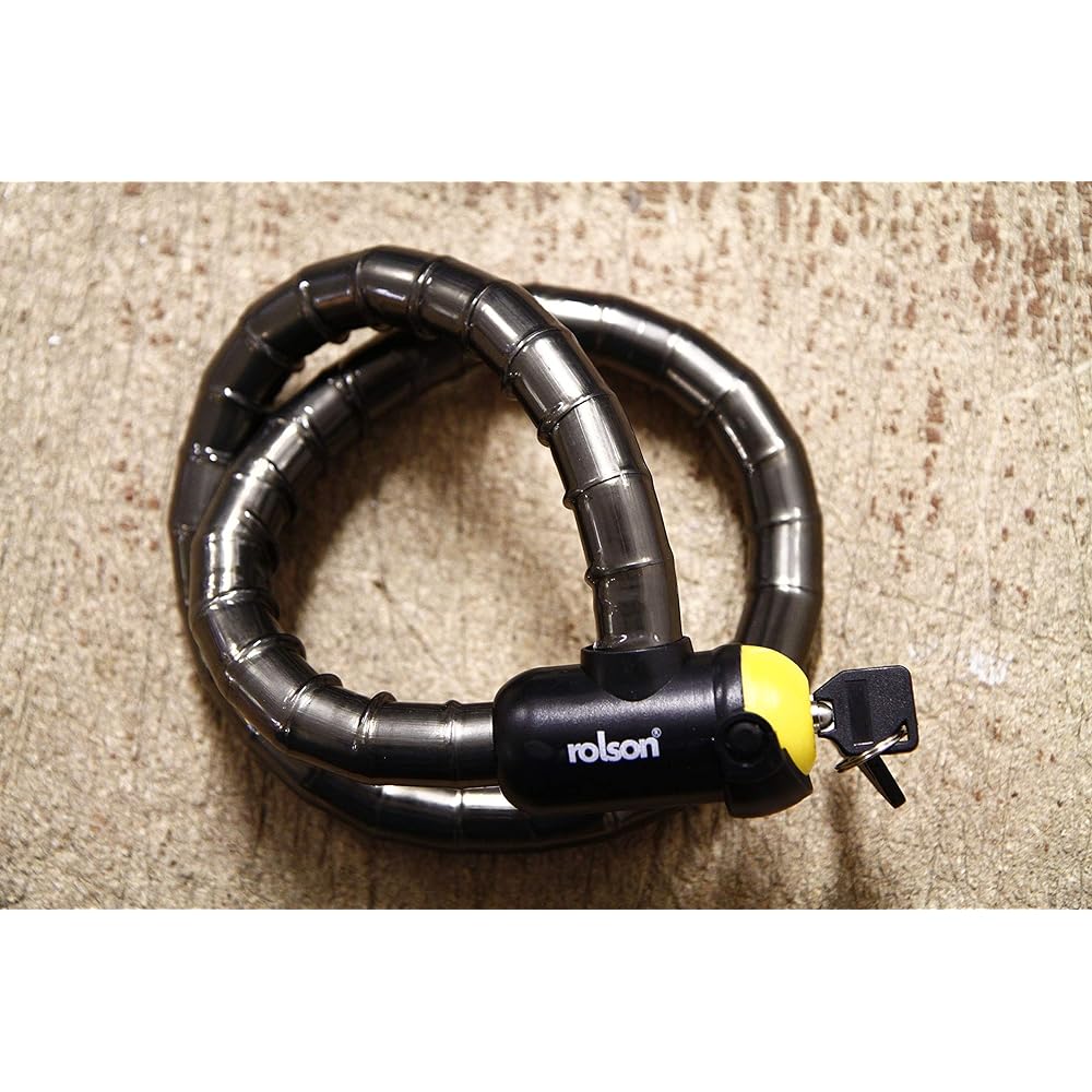 (1 Pack, A) - Rolson 66728 Heavy Duty Cable Lock