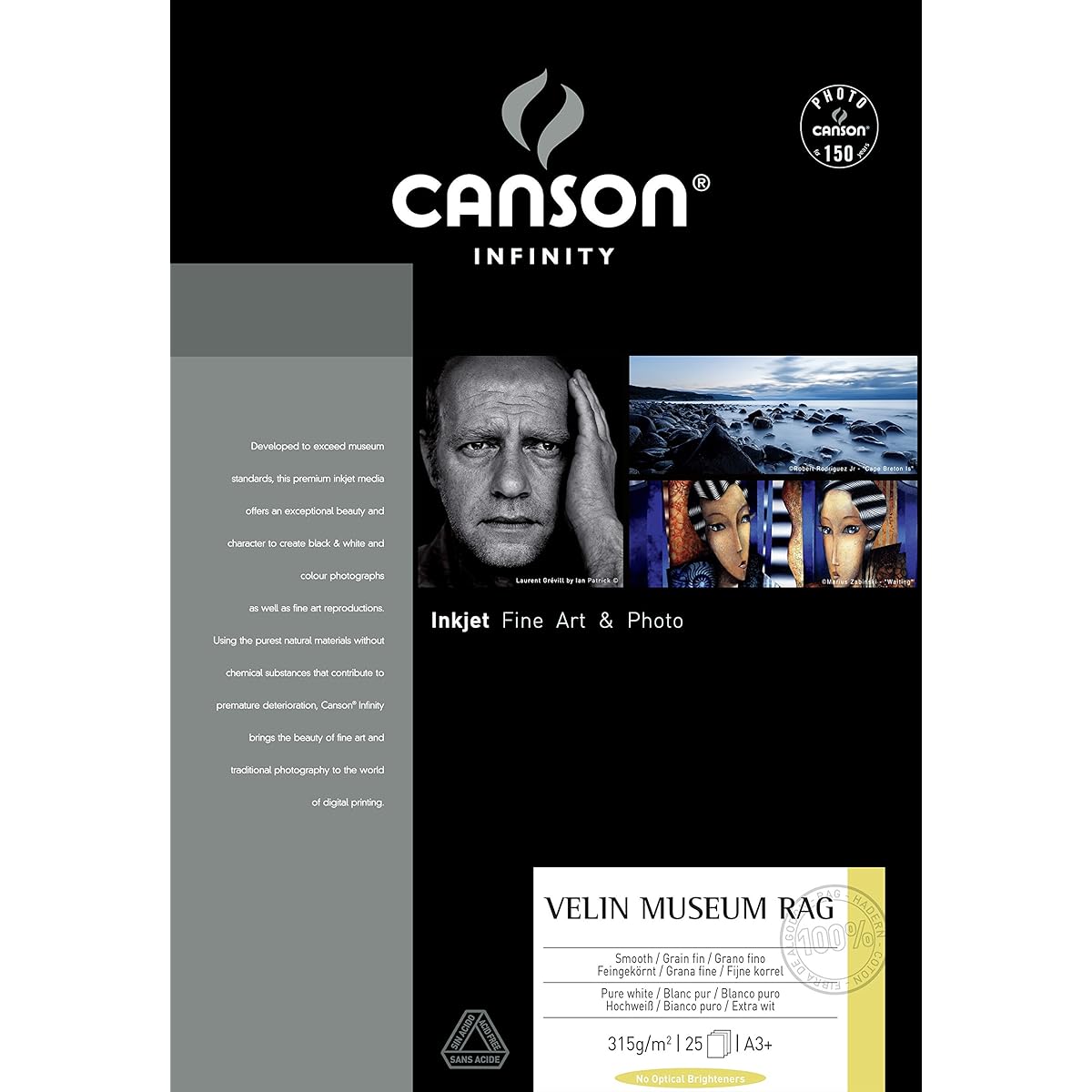 Canson Photo Paper Infinity Arche Veran Museum Rug A3 Novi 25 Sheets 6111020 [Regular Imported Product]