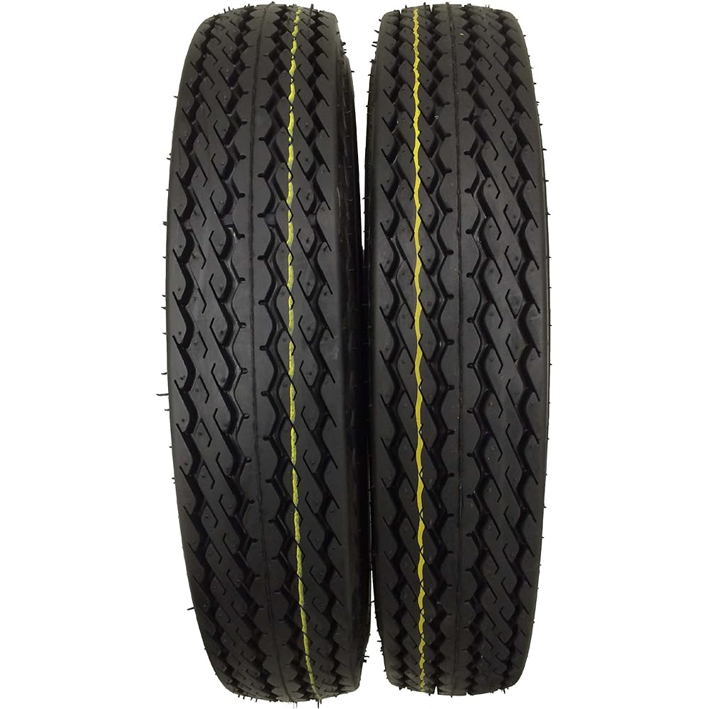 2 New Hightway Boat Motorcycle Trailer Tires 4.80-12 6pr Load Range C - 11031