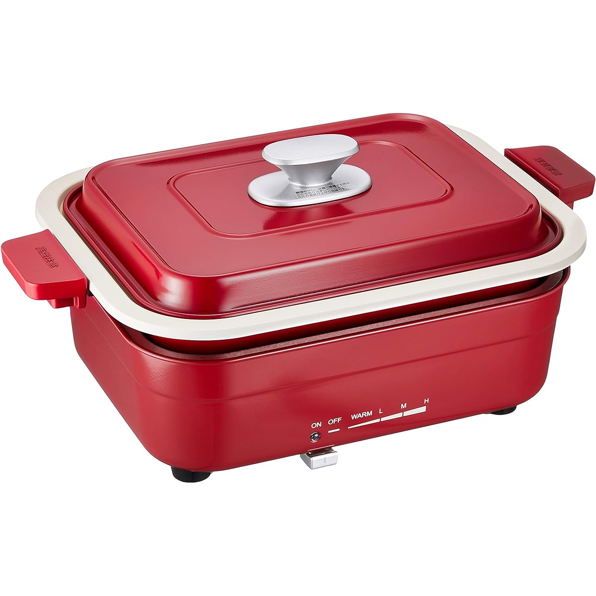 Tiger Thermos (TIGER) Hot Plate Party Plate Red CRK-A100-RM