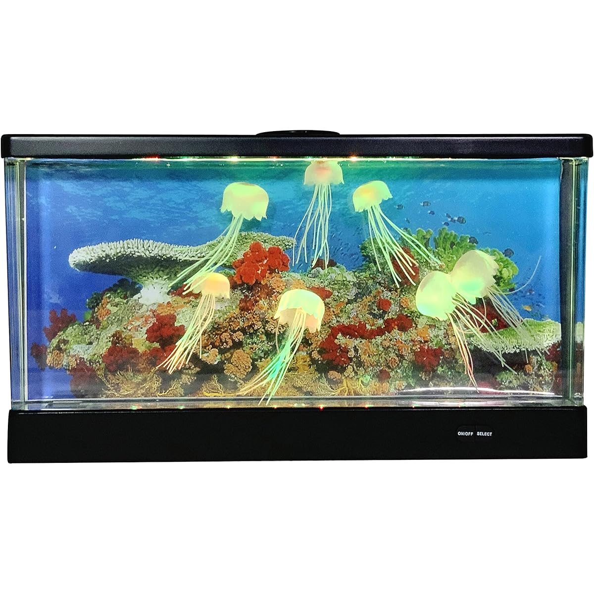 Ishiguro Aquarium Jellyfish Wide W450 x H245 x D70mm Black