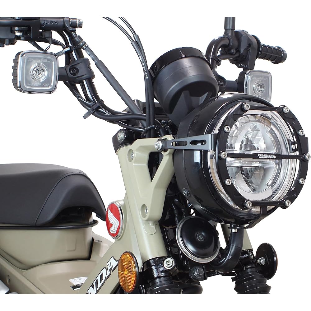 Special parts TAKEGAWA headlight guard (billet/black) Monkey 125/Dax 125/CT125 09-09-0087