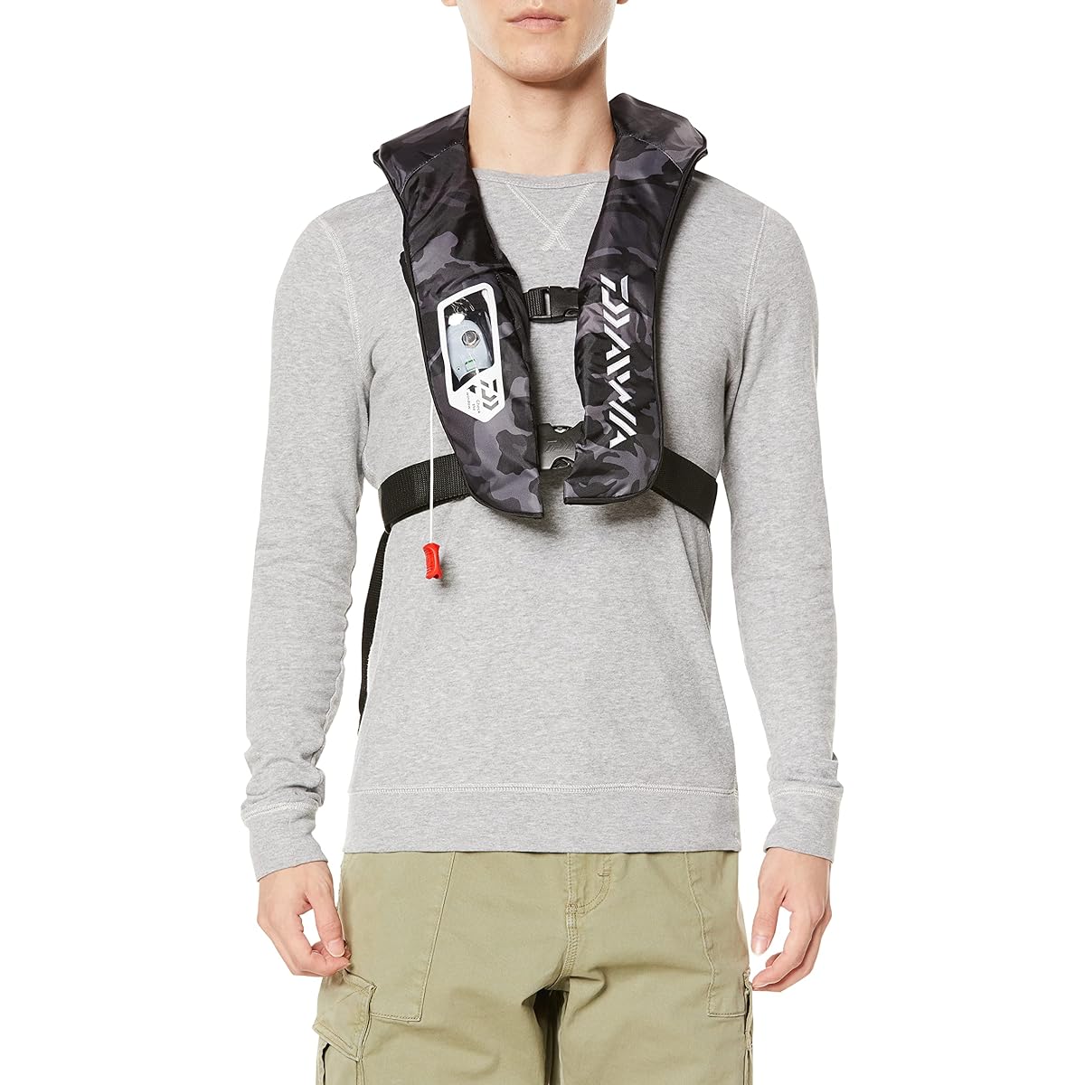 DAIWA Washable Life Jacket (Shoulder Type Manual/Automatic Inflatable) Free DF-2021