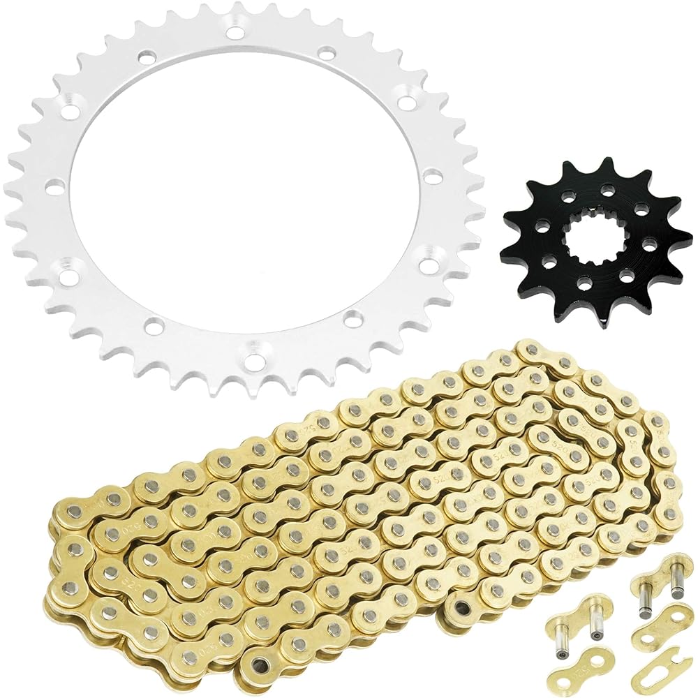 Caltric drive chain & sprocket kit Yamaha rapter 660 YFM660R 2001-2005