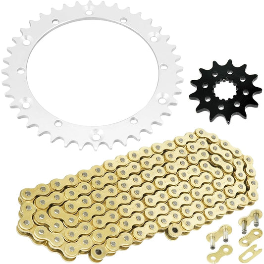 Caltric drive chain & sprocket kit Yamaha rapter 660 YFM660R 2001-2005