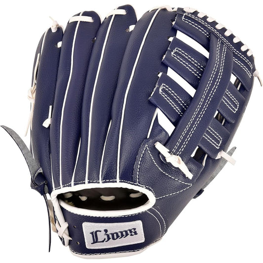 Seibu Lions Saitama Seibu Lions x GP Baseball Glove Softball General Right Throwing Navy x White All Round 12 inches 58620