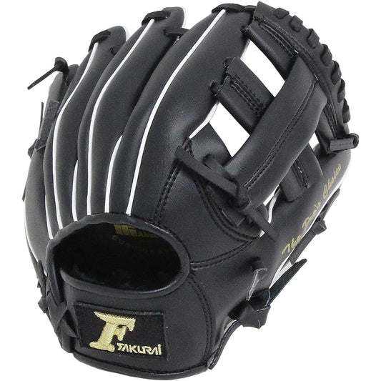 Falcon Soft Glove LH (Right Throw) for Boys and Middle Grades FG-251 Black S