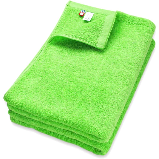 oruta Imabari Towel Deodorizing Imabari Mini Bath Towel 40 x 110cm Set of 2 (Lime)