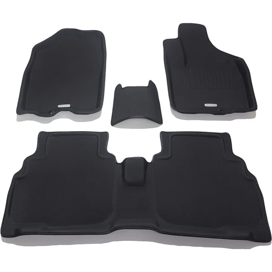 Clazzio Floor Mat 3D Type Set for 1 Hustler/Flare Crossover R2(2020)/2~ NEW Rubber Type Black ES-6065 [5EESB6065K]
