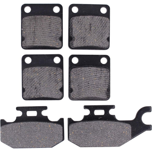 Motoku Front & Rear Brake Pad KODIAK 400 KODIAK GRIZZLY WOLVERINE 450