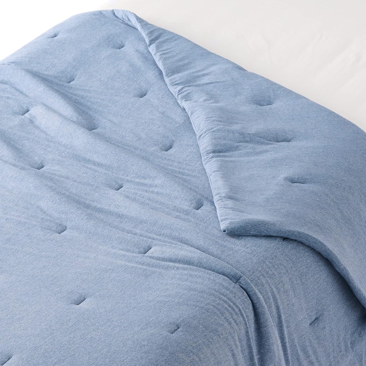 MUJI Cool Thin Futon Blue Double Size 180 x 200cm 12861027
