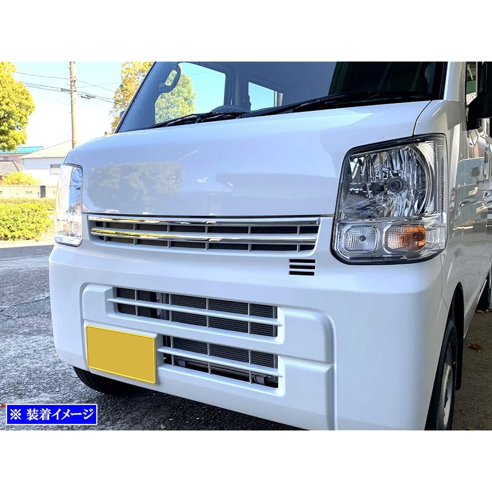 BRIGHTZ Every Van DA17V Super Mirror Stainless Plating Front Grill Mall 2PC [GRI-COV-L-019] DA17 DA A17 17 Every Van Every Van Every Every Van Every