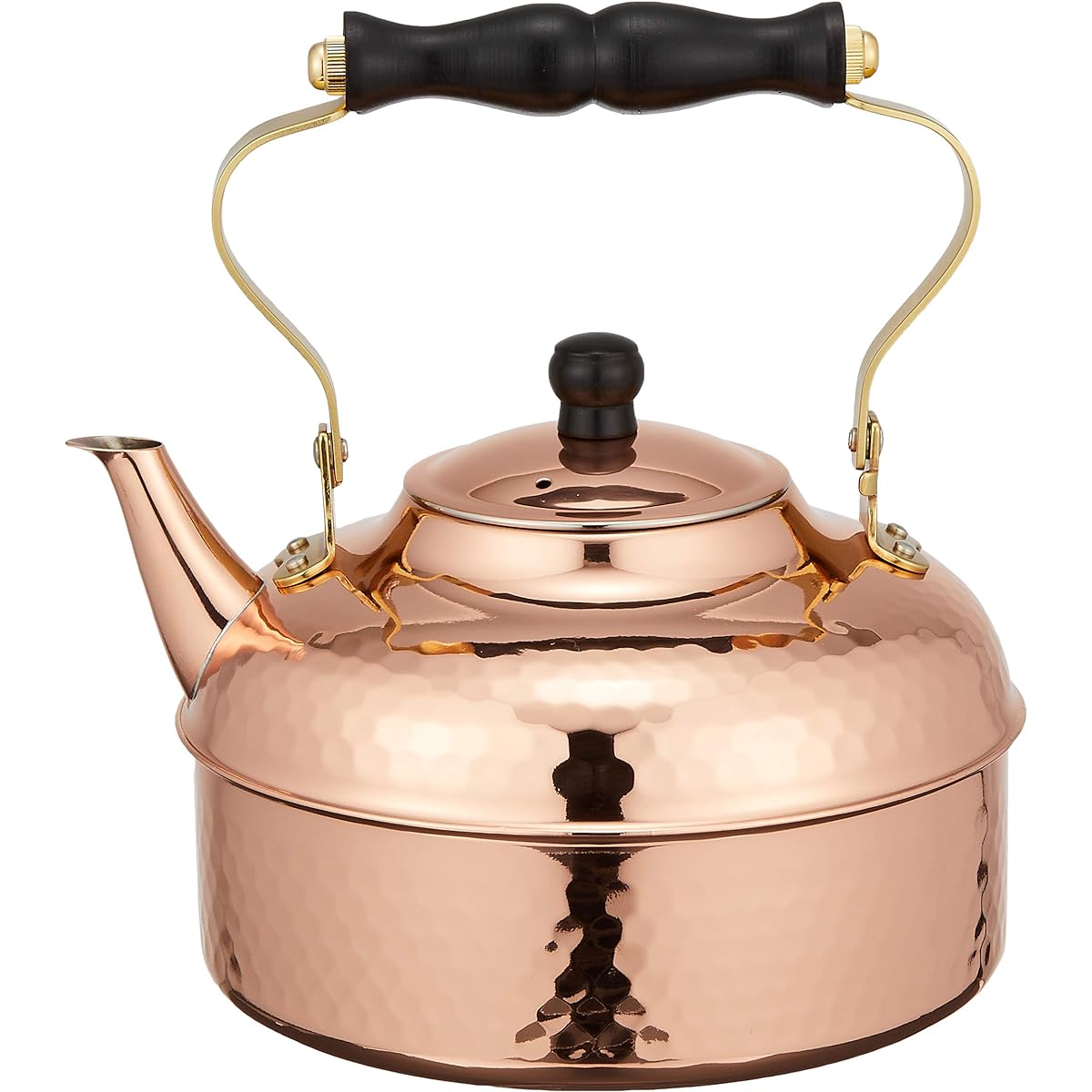 Shinkoukinzoku Kettle, Copper 2.0L, Hammered Kettle S-810H