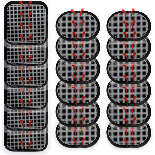 [RIN-DON] EMS compatible replacement pad EMS exercise pad "6 pieces for front + 12 pieces for side"
