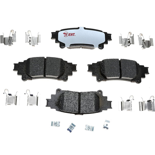 Raybestos Premium Raybestos Element3 EHT ™ Replacement Rear Brake Pad Set 2012-2017 Toyota Prius V Model ear (EHT1391BH)