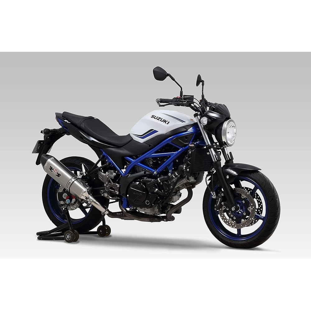 YOSHIMURA Slip-on SV650/SV650X [ABS] (16-19) R-77J Cyclone Government Certification EXPORT SPEC Metal Magic Stainless End YOSHIMURA 110-169-5V20