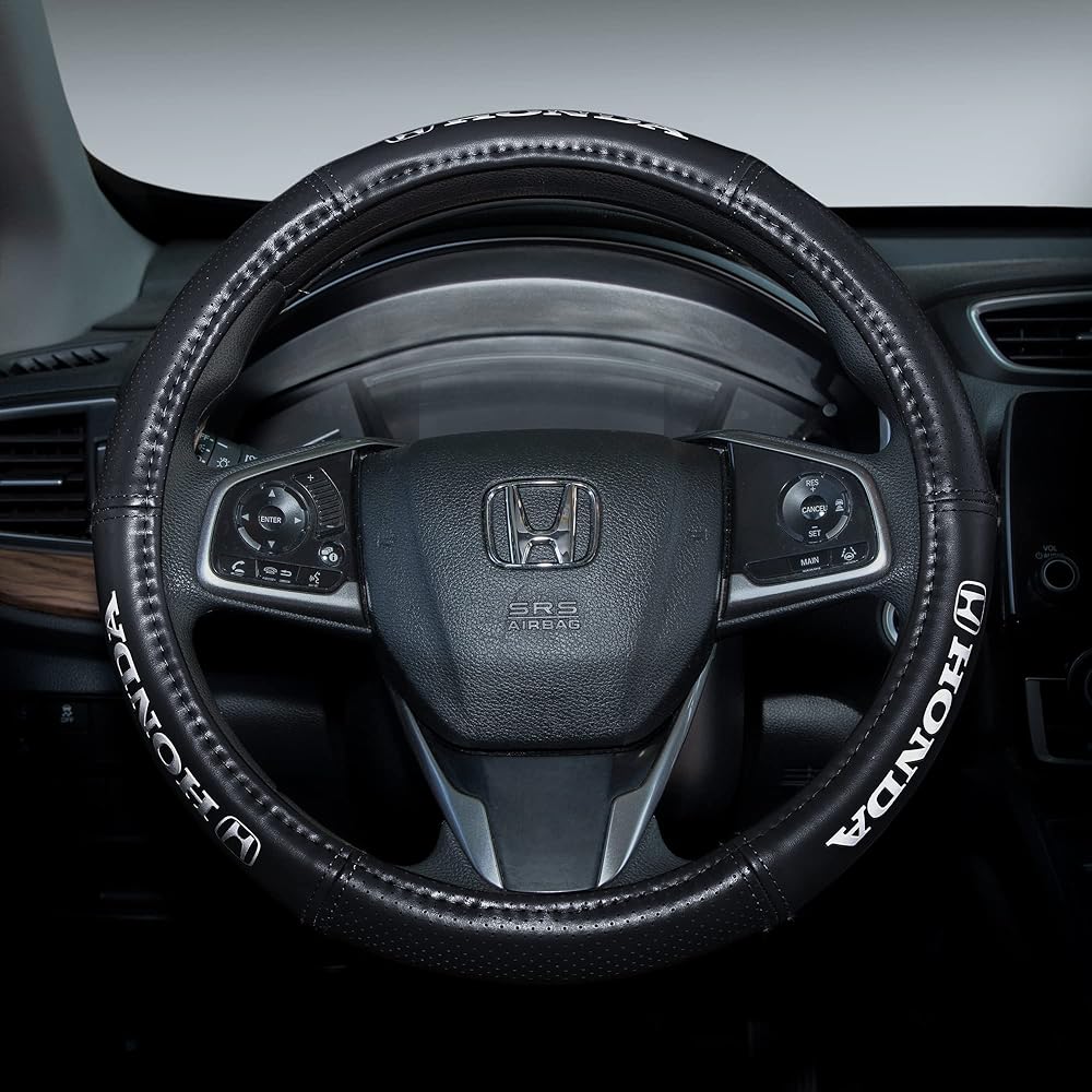Honda Steering Wheel Cover Sports Grip Black