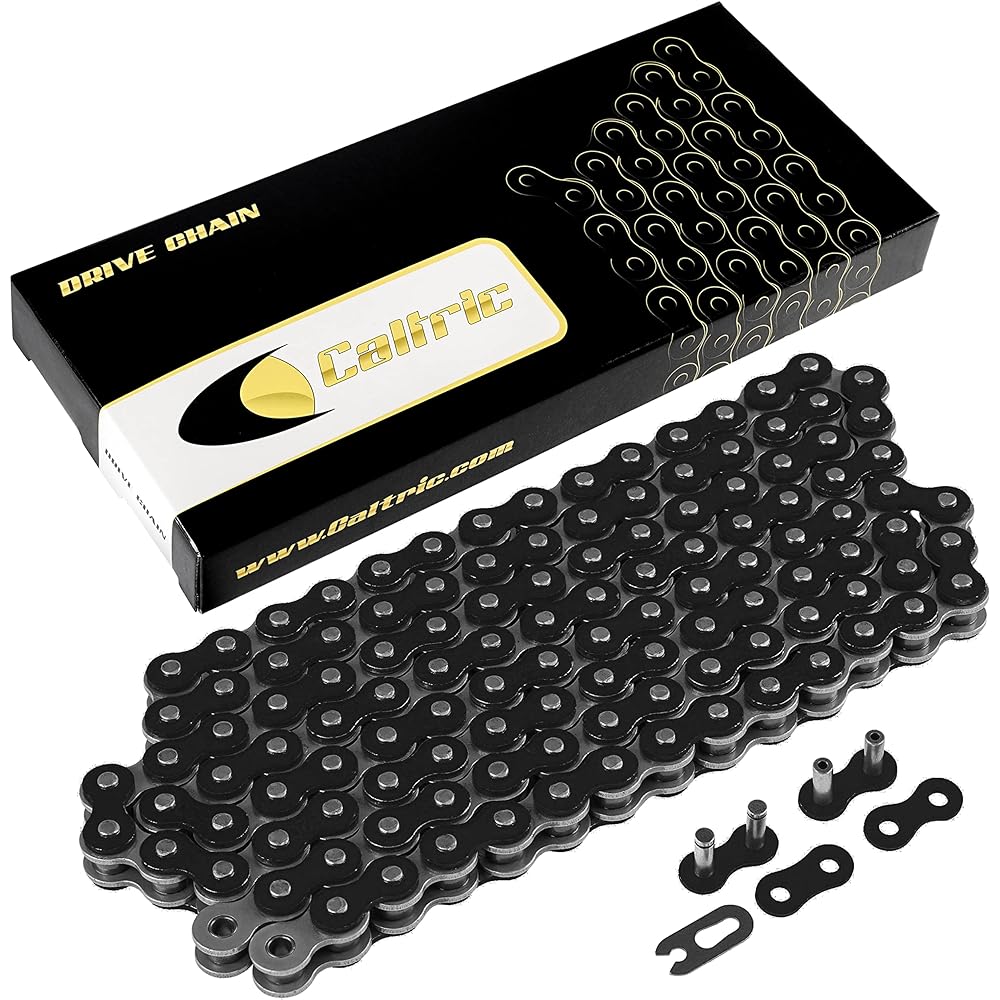 Caltric Black Drive Chain Honda CMX250C Rebel 250 1986 1987 1989 1989 1990-2016