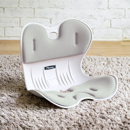 Dream Ware Pelvic Support Chair M Posture Support Chair Body Pressure Dispersion My Comfy Light Gray RC1220(LGY)