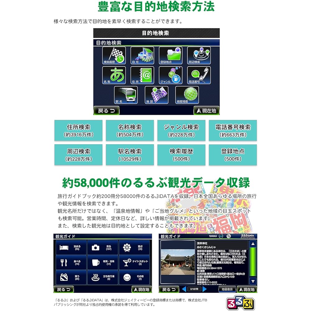 Dream Maker Full Seg Portable Navigation 7 Inch Car Navigation 2021 Zenrin Map Michibiki Compatible Rurubu Data 12V 24V [PN0704A]