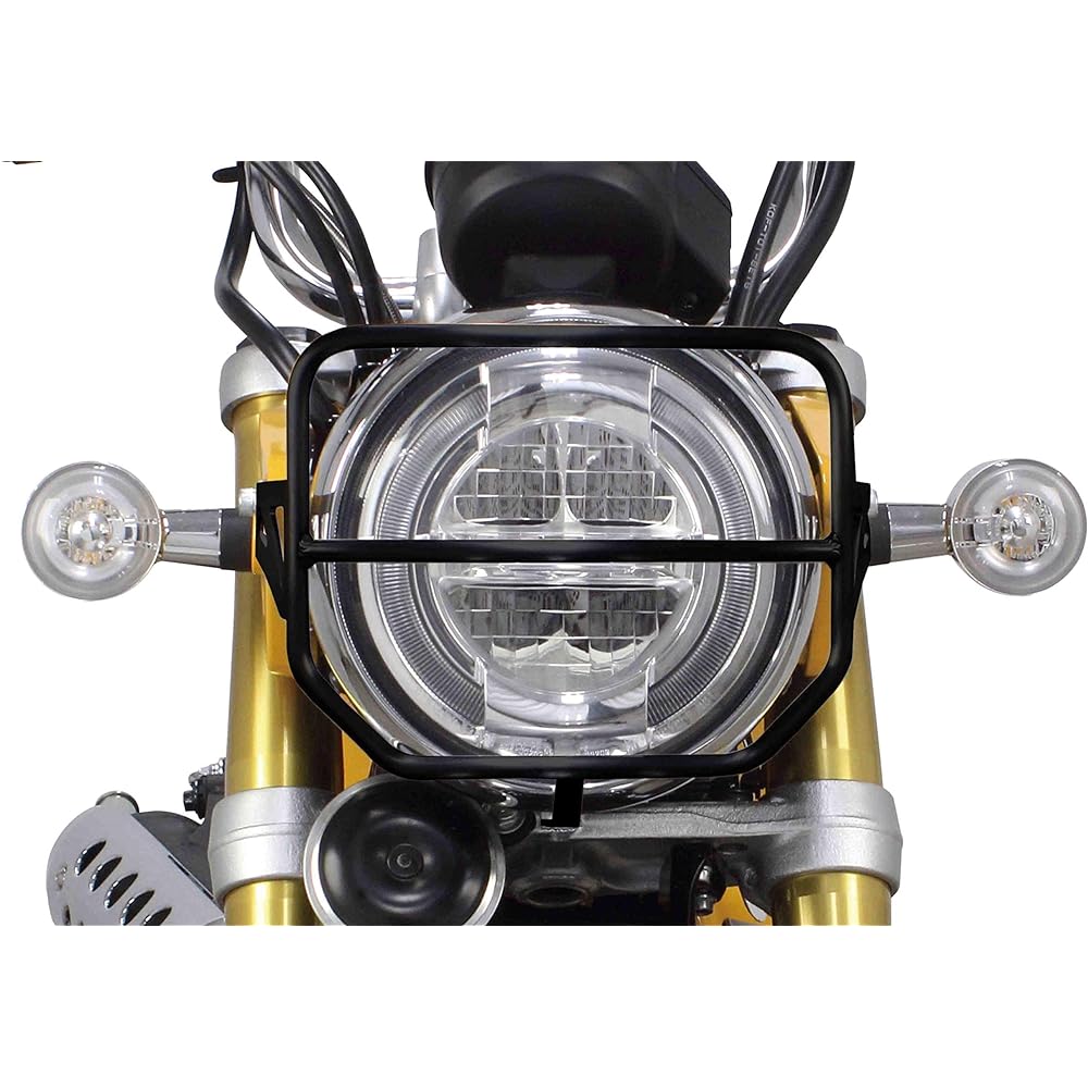 SP Takekawa 09-09-0078 Headlight Guard, Black, CT125/Monkey 125/Dax 125
