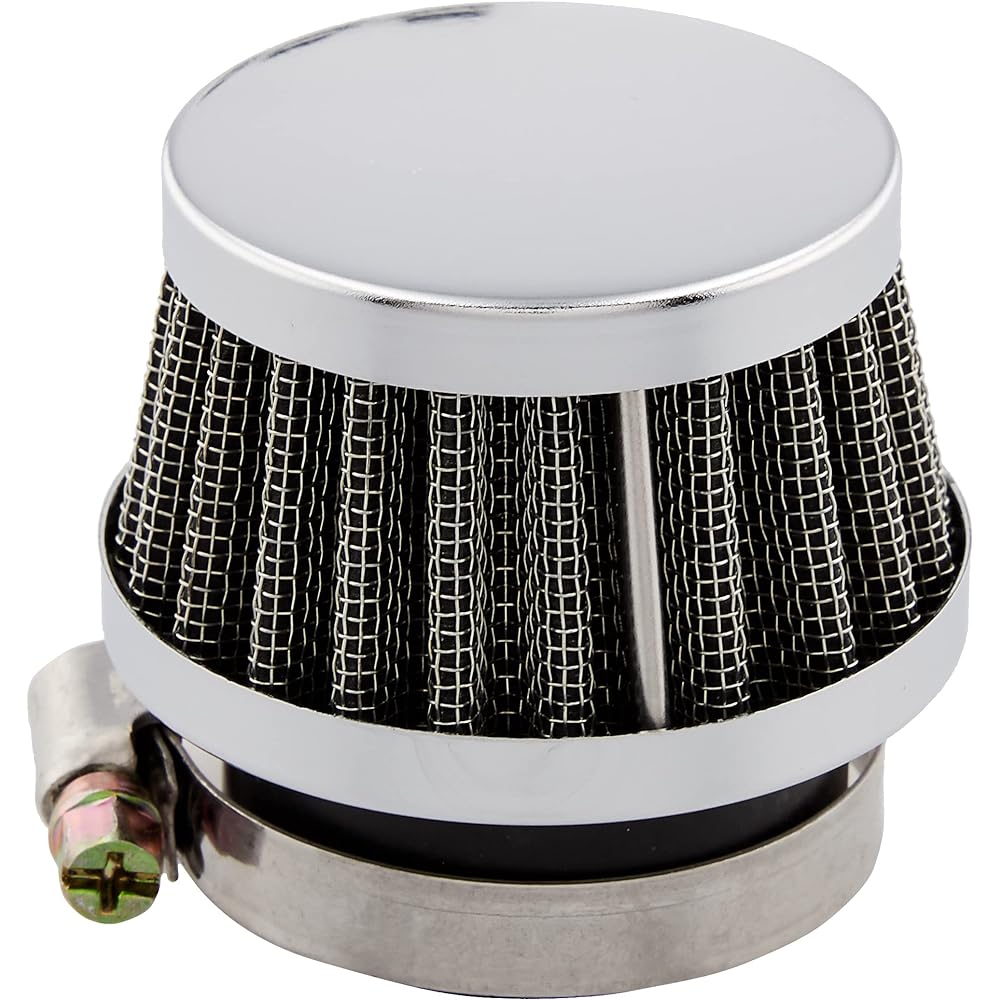 Kijima Motorcycle Bike Parts Power Air Cleaner Universal 00° Mounting Diameter 35mm Total Length 56mm Outer Diameter 61mm 102-037