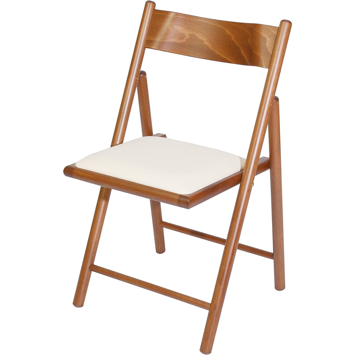 Elements Chair Cotton Made in Italy Wooden Foldable Walnut