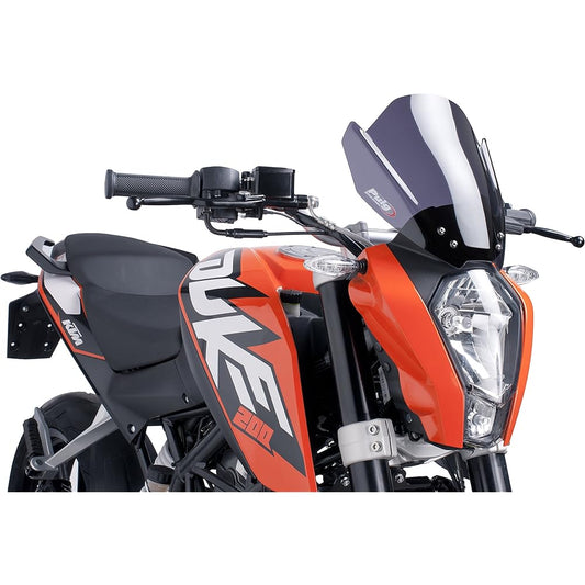 PUIG (Putch) Screen (Naked-New-Generation) Dark Smoke KTM 125 Duke Puig-6275F