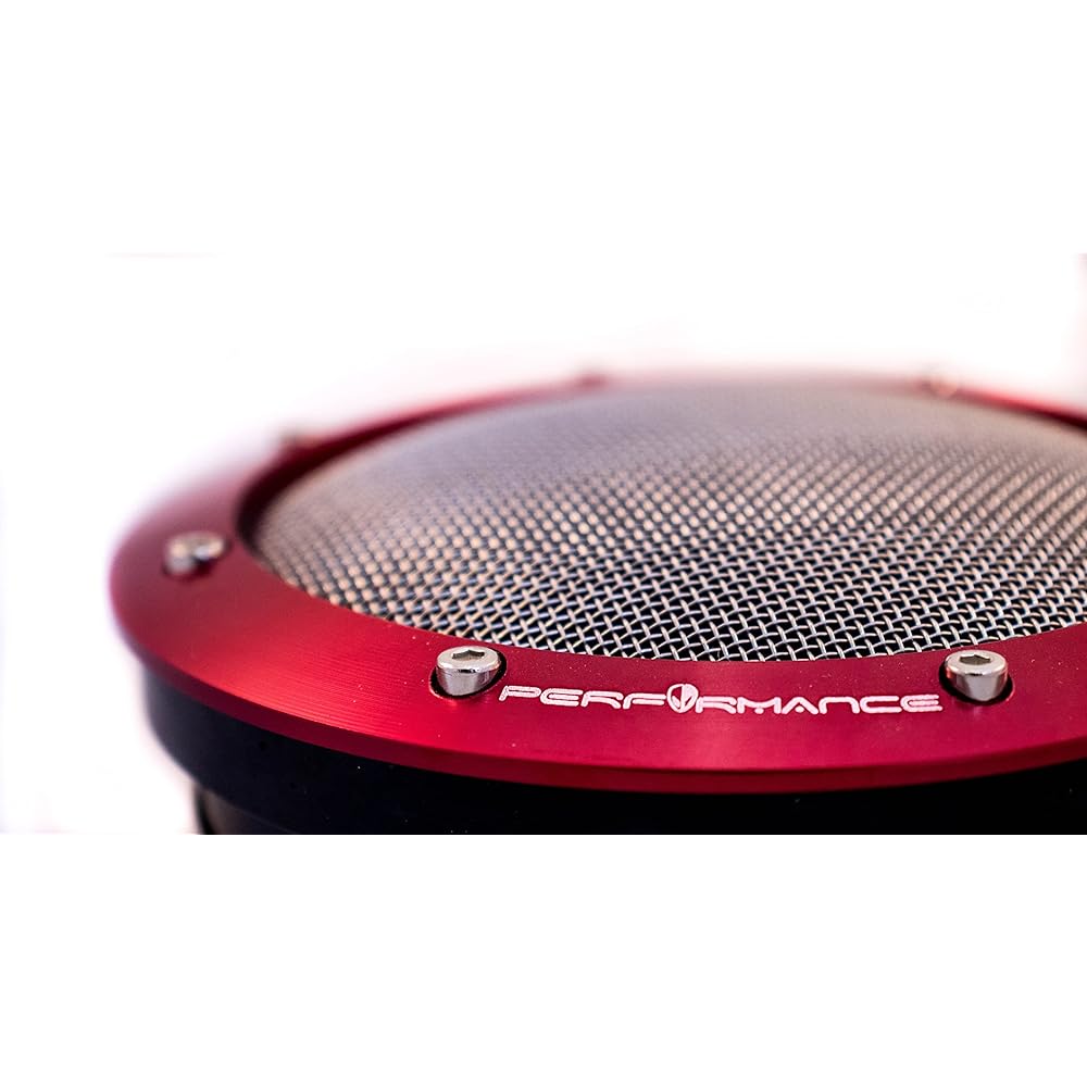 NGR Turbo Filter (Street Edition) --Turbo Guard Protector (Red) - Screen Guard One Piece Design, 3 inches