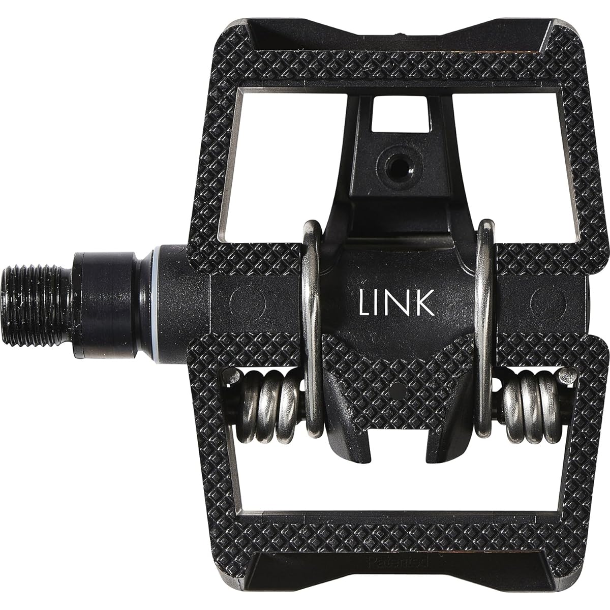TIME Bicycle Road Bike Binding Pedals Lightweight Commuting to School or Town Riding Flat Pedals 2WAY Left and Right Set LINK Weight: 194g/One Side T2GR010 Black