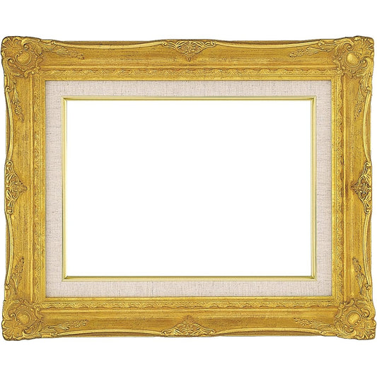 Large oil frame F12 gold acrylic 9232N