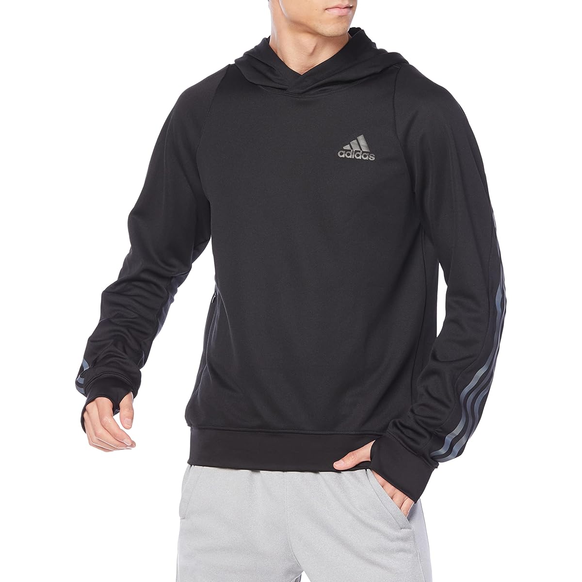 [Adidas] Running Sweat Run Icon Parka DB578 Men's